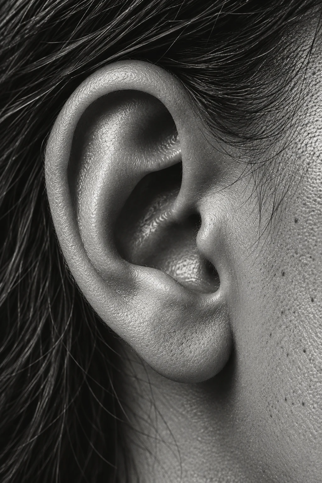 A close study of a human ear